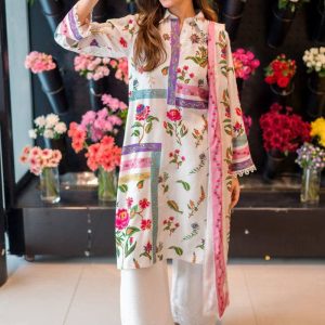 থ্রিপিস প্রিন্টেড